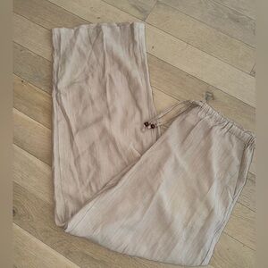 Zara Light Beige Zara Pants Size Small